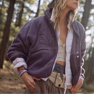 FP movement hit the slopes fleece in blackberry